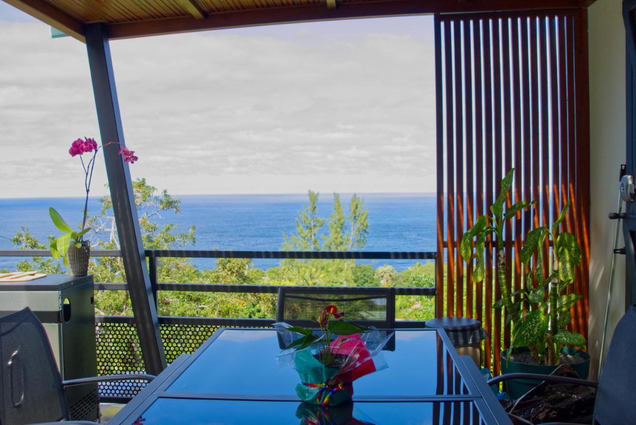 Ka Hema - Maison Entiere Avec Jacuzzi Et Vue Sur Mer Saint-Joseph Exterior foto