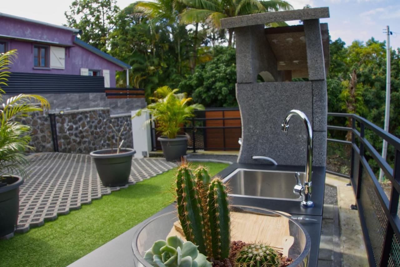 Ka Hema - Maison Entiere Avec Jacuzzi Et Vue Sur Mer Saint-Joseph Exterior foto