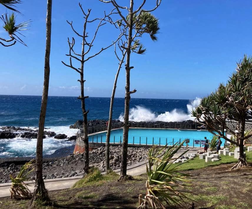 Ka Hema - Maison Entiere Avec Jacuzzi Et Vue Sur Mer Saint-Joseph Exterior foto