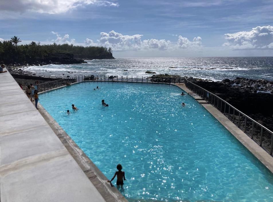 Ka Hema - Maison Entiere Avec Jacuzzi Et Vue Sur Mer Saint-Joseph Exterior foto