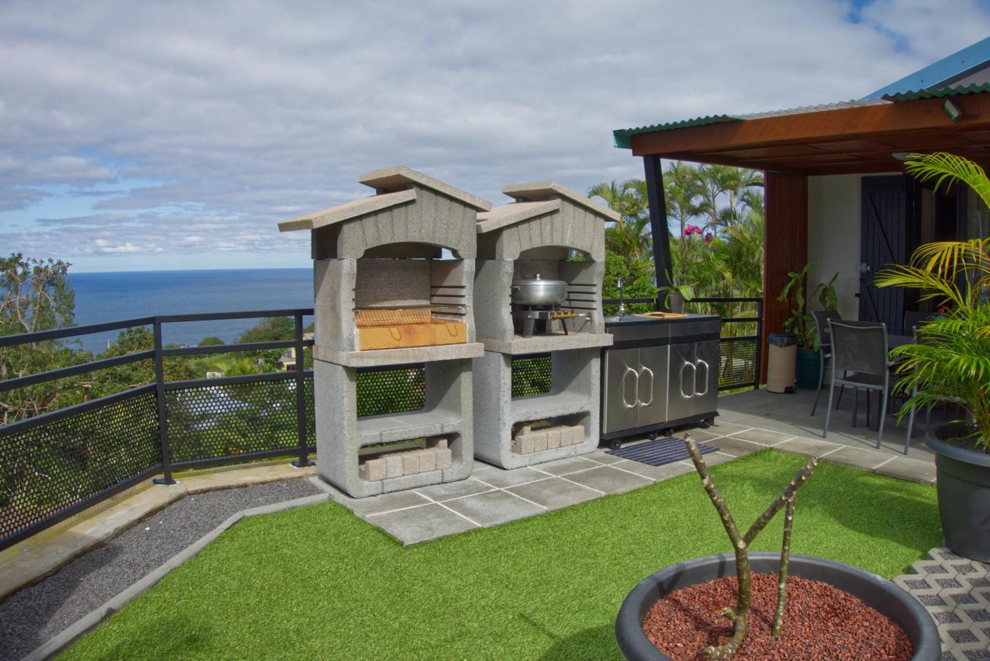 Ka Hema - Maison Entiere Avec Jacuzzi Et Vue Sur Mer Saint-Joseph Exterior foto